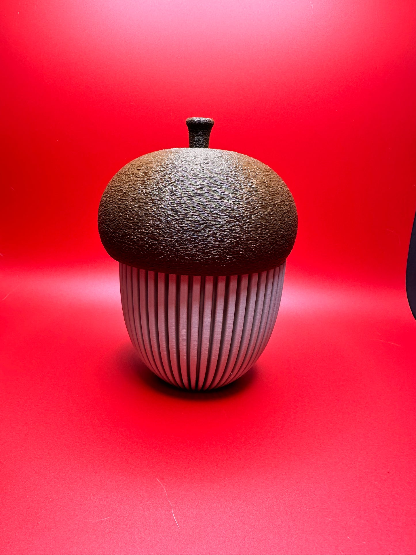 Acorn candy dish