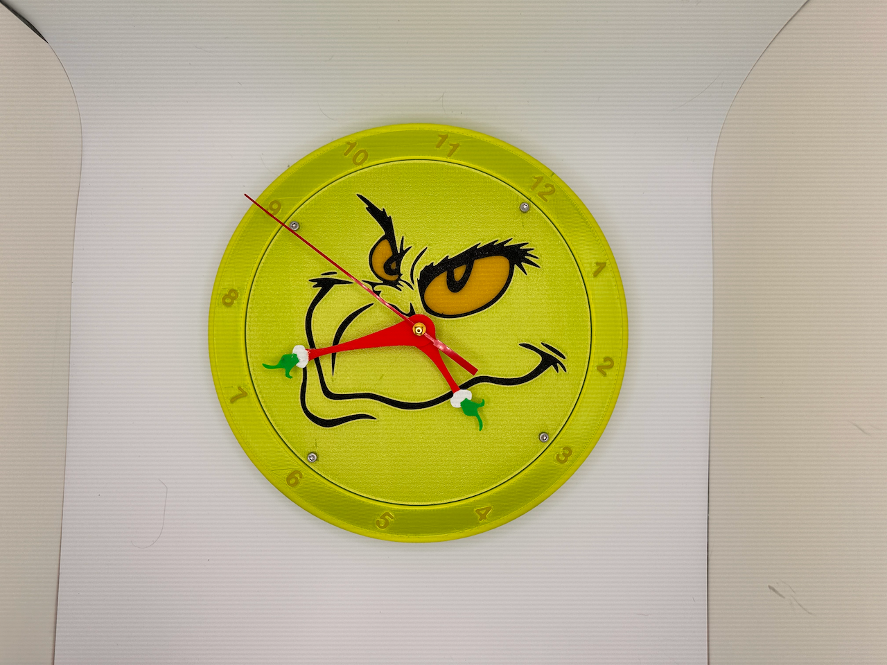 Grinch Clock